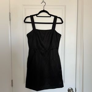 Wilfred, black mini dress